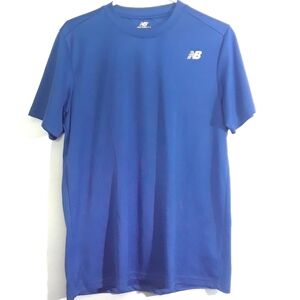 Men's New Balance Blue Workout Shirt Size Medium